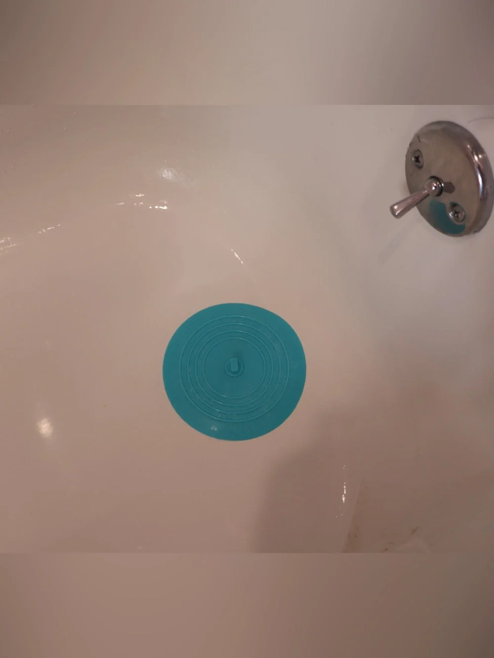 6” Bathtub Tub Drain Cover Stopper, Large Silicone Suction Bathroom Drain Plug H
